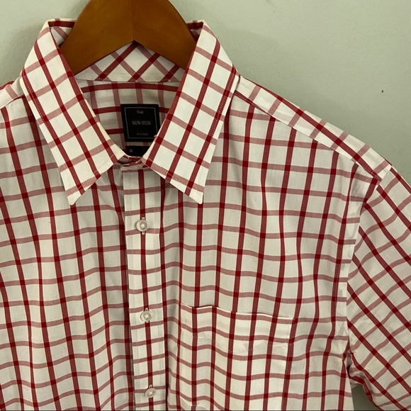 GAP Other - Gap Non-Iron Wide Gingham Button Down